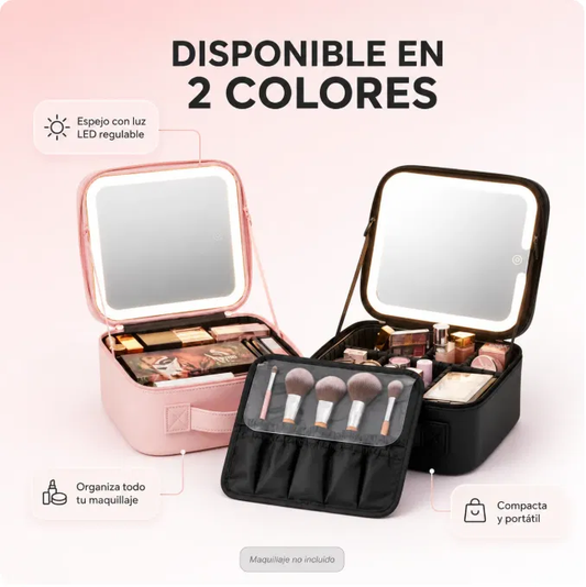 Sovian Lumi | Neceser con espejo LED